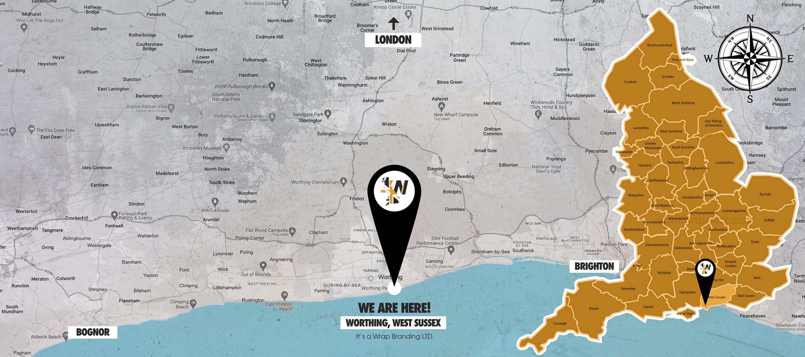 Our Location - It's A Wrap Branding